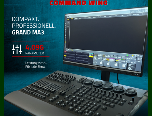 grandMA 3 on PC command wing